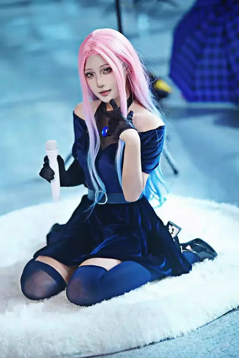 Mizi Cosplay Costume Anime Ali - đánh giá và giá Anime Cosplay Blue Hair