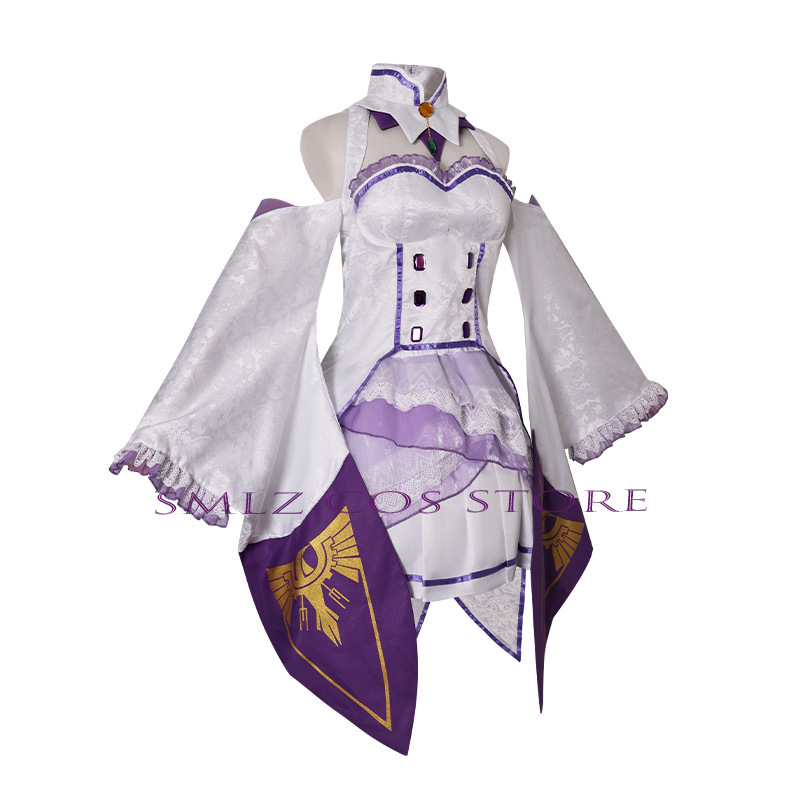 Emilia Cosplay Anime Re Zero K - đánh giá và giá Anime Cosplay Ladies