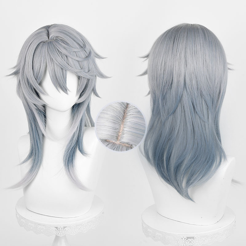 HSR Sunday Cosplay Wig 52cm Gr - đánh giá và giá Anime Cosplay Blue Hair