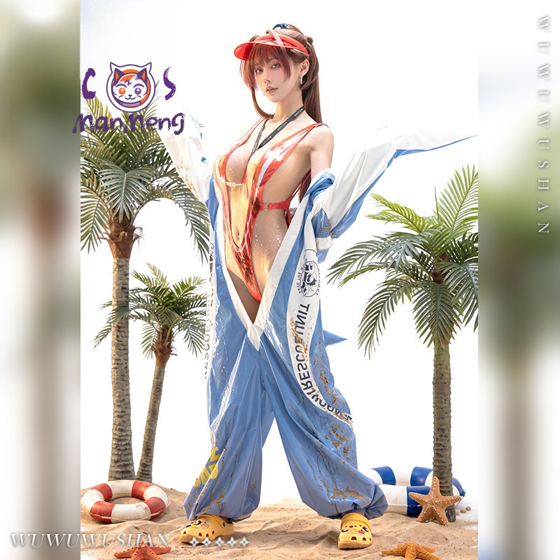 Marciana NIKKE Swimsuit Cospla - đánh giá và giá Anime Cosplay Jumpsuit